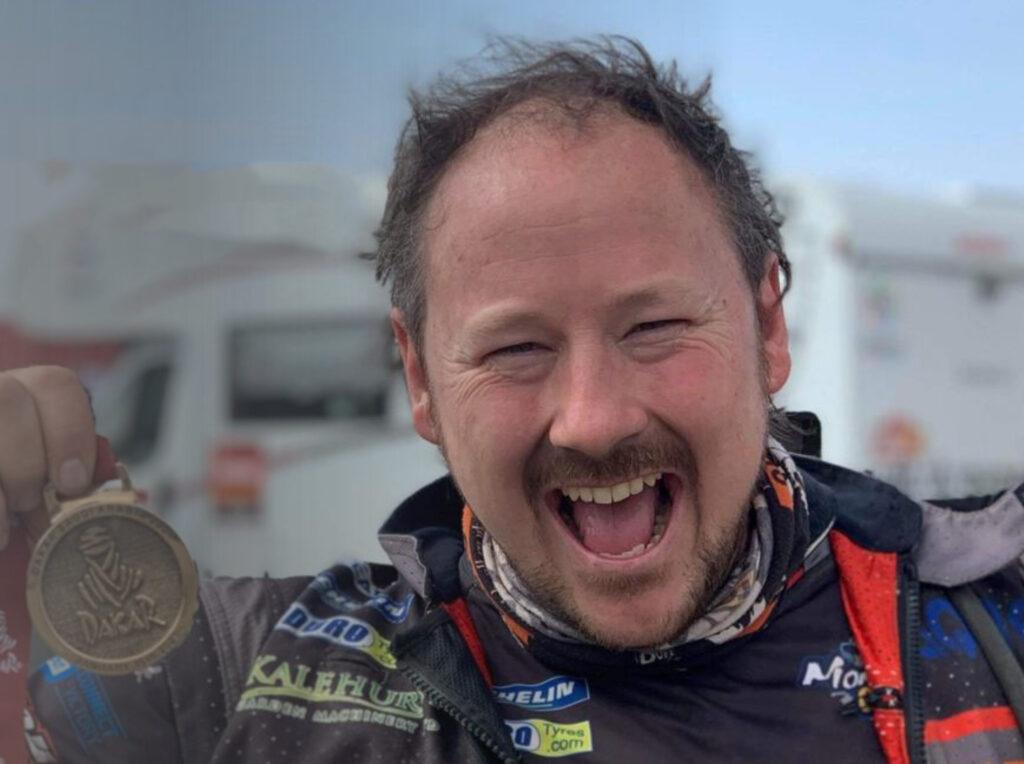 Neil Hawker competing in the Dakar Rally 2026 Neil Hawker competing in the Dakar Rally 2026